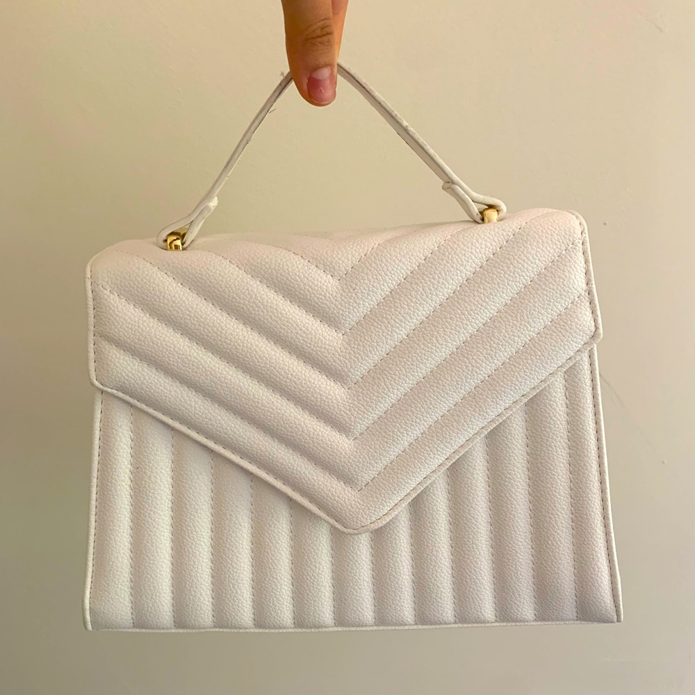 Zara White Pocketbook